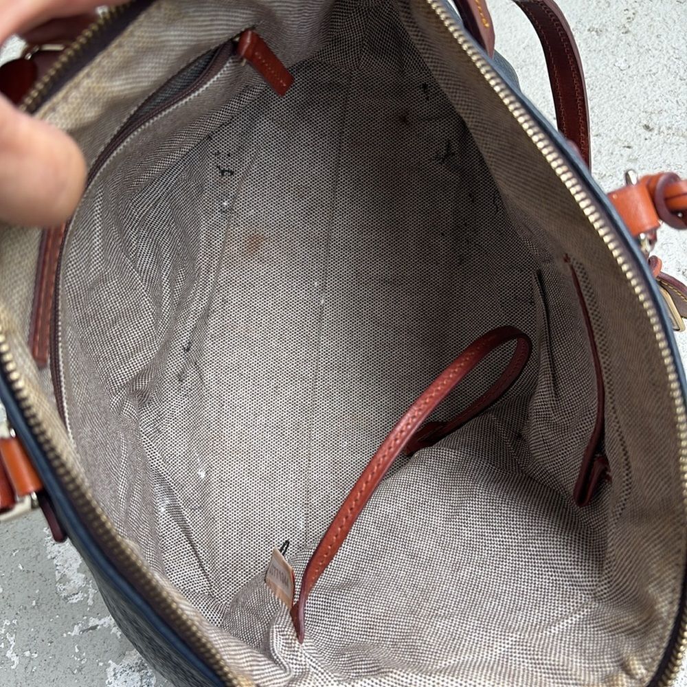 Dooney Burke Vacchetta leather bag - Picture 6 of 8